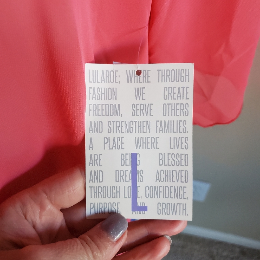 ⭐4/$20 Lularoe Monroe Kimono Large NWT - Picture 3 of 9